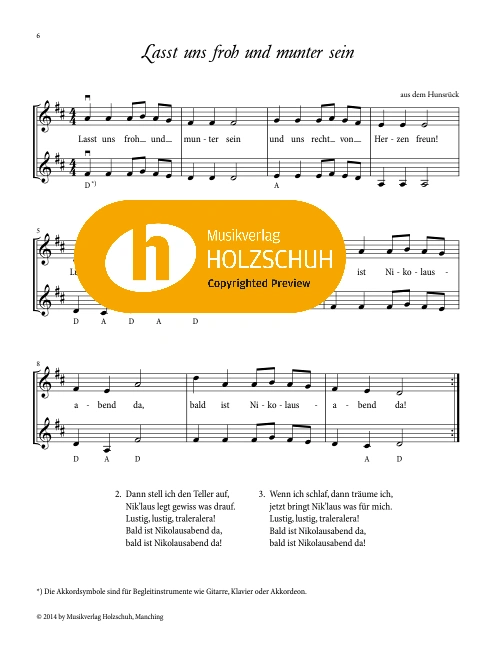 Lasst uns froh und munter sein